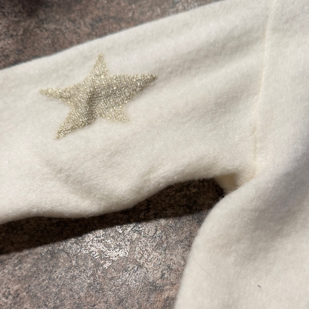 Rails Cream Sweater with Gold Stars - Picture 3 of 4